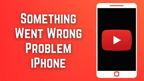 youtube app something went wrong 2023|youtube something went wrong iphone.